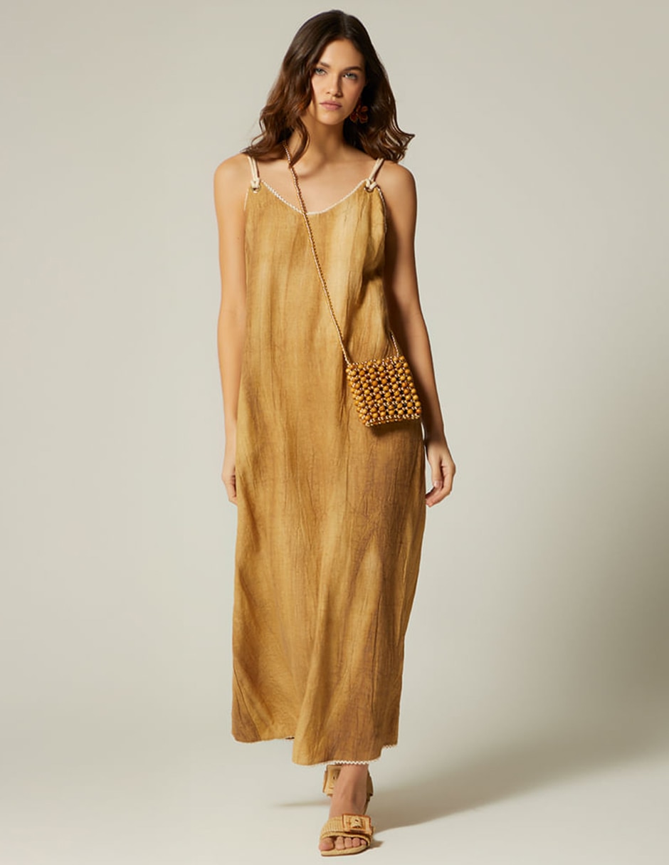 Vestido largo Studio F para mujer