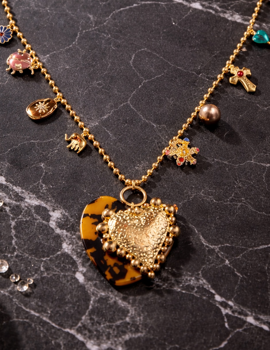Collar de Corazón Vibes 4