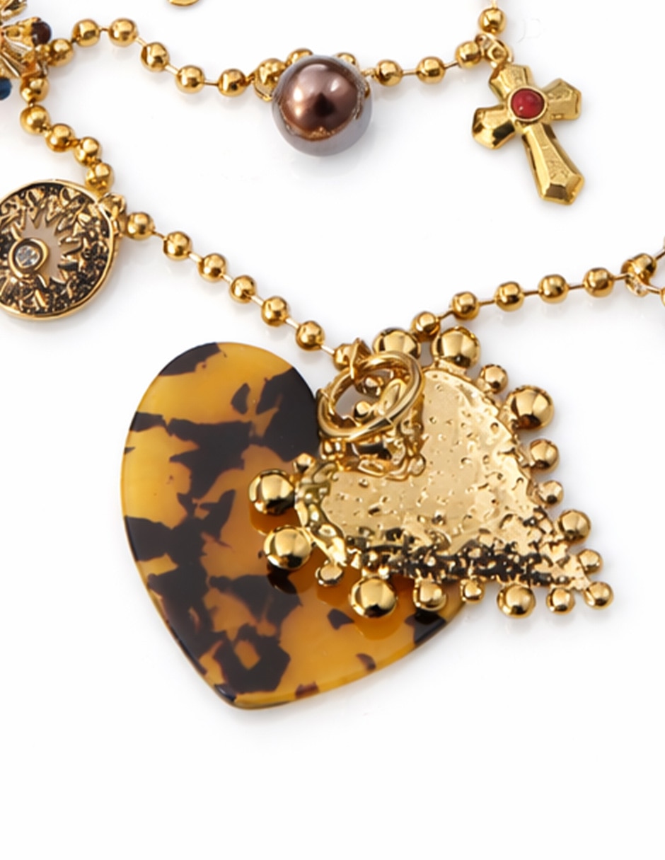 Collar de Corazón Vibes 5