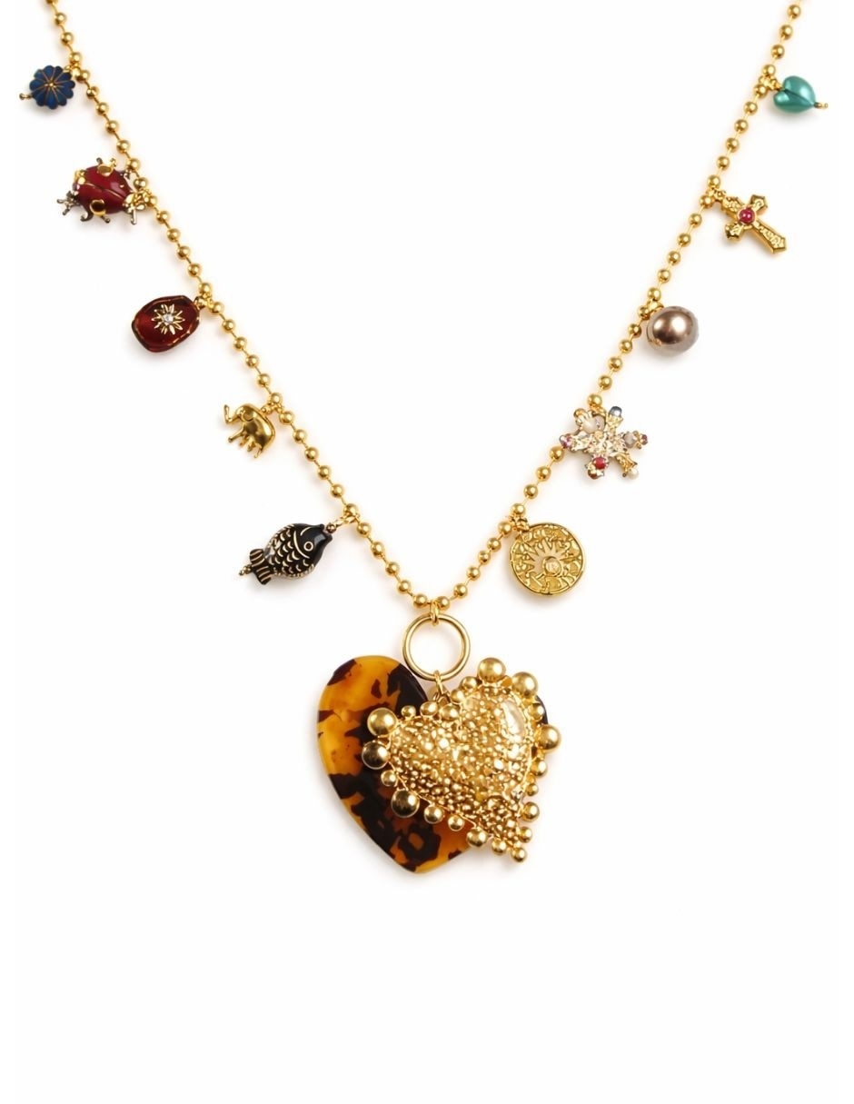 Collar de Corazón Vibes
