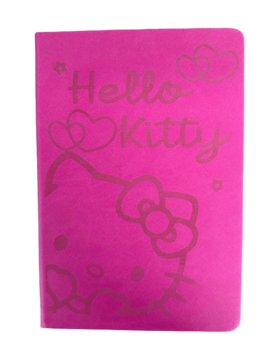 Libreta Hello Kitty a rayas