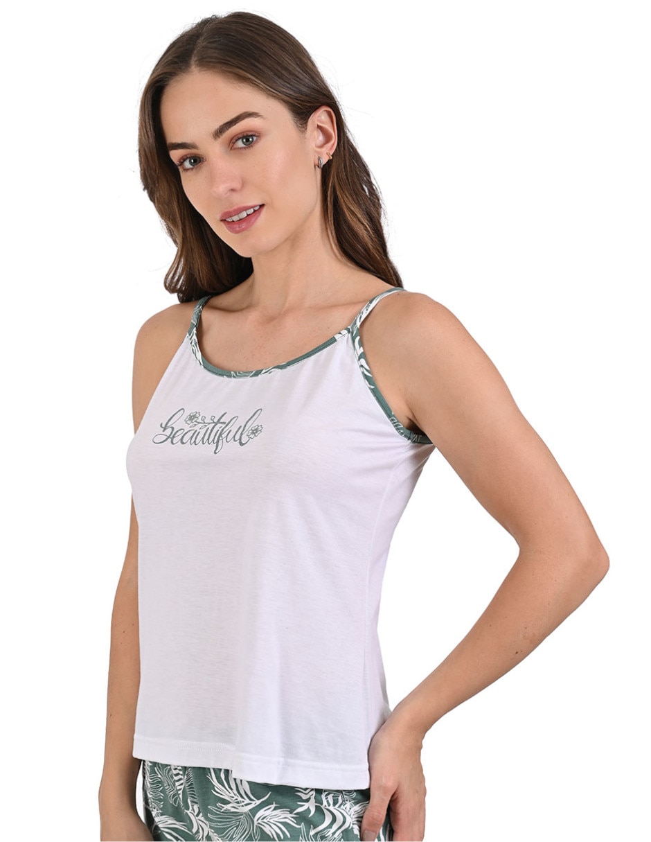 Conjunto pijama Michel Blanc para mujer