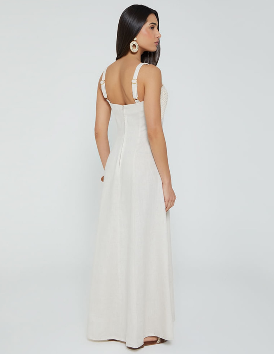Vestido largo Studio F para mujer