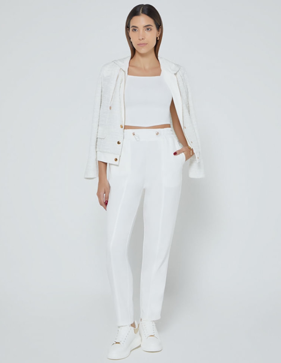 Pantalón Studio F recto para mujer