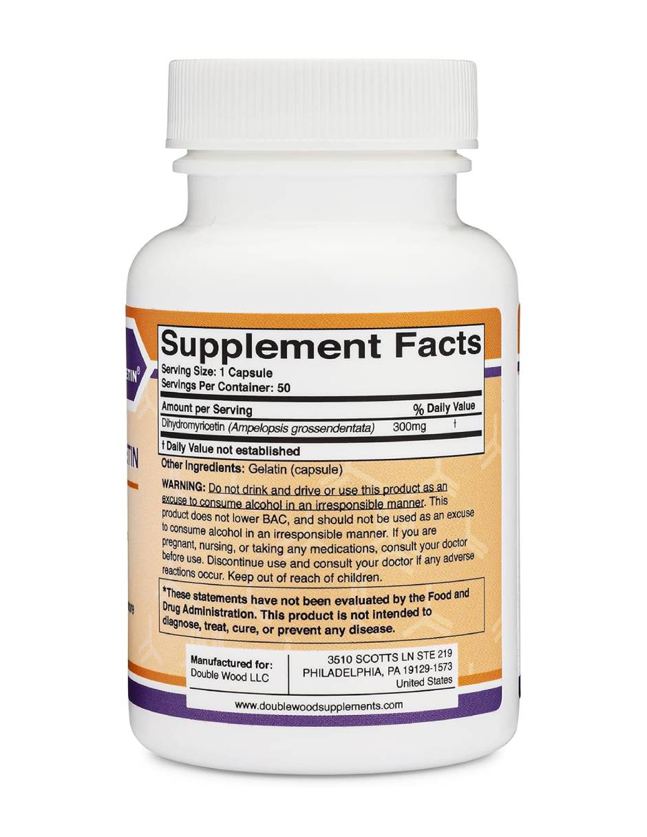 Suplemento alimenticio double wood dhm capsulas apoyo higado bienestartox y proteccion antioxidante double wood con dhm 1000 y electrolitos sabor