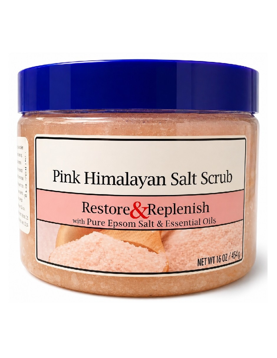 Exfoliante corporal EXFOLIANTE CORPORAL DE SAL ROSA DEL HIMALAYA EXFOLIATNTE para piel