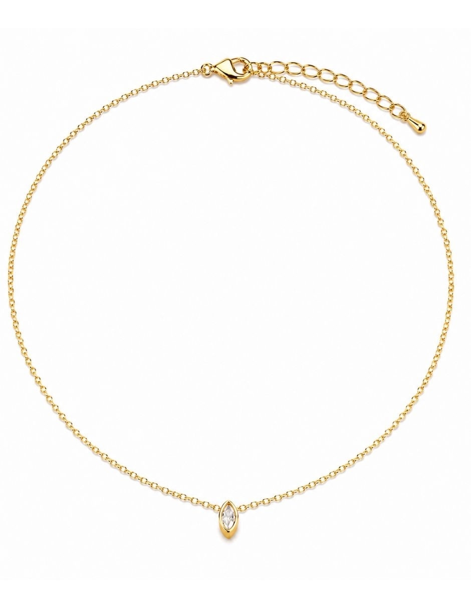 Collar yoiko aurea golden de aleación metálica