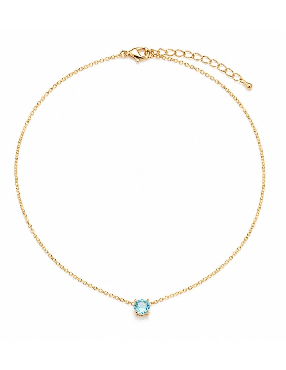 Collar circular yoiko celestia de aleación metálica