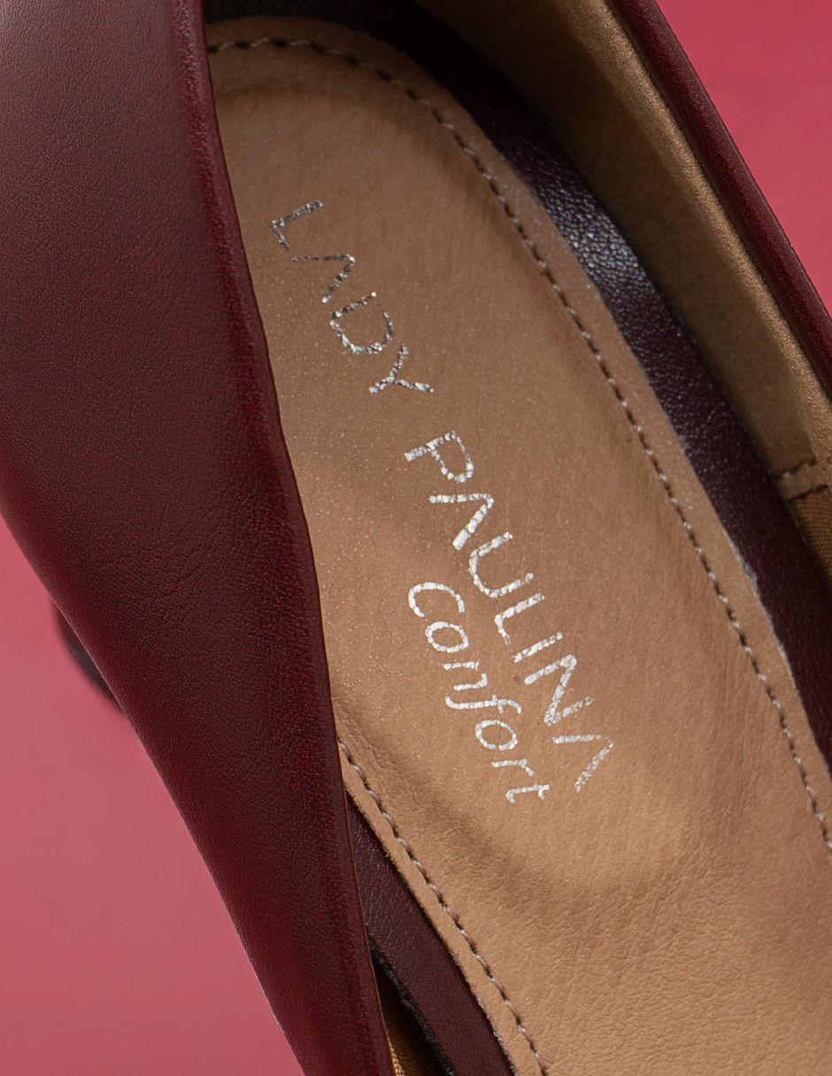 Zapatilla lady paulina work basic
