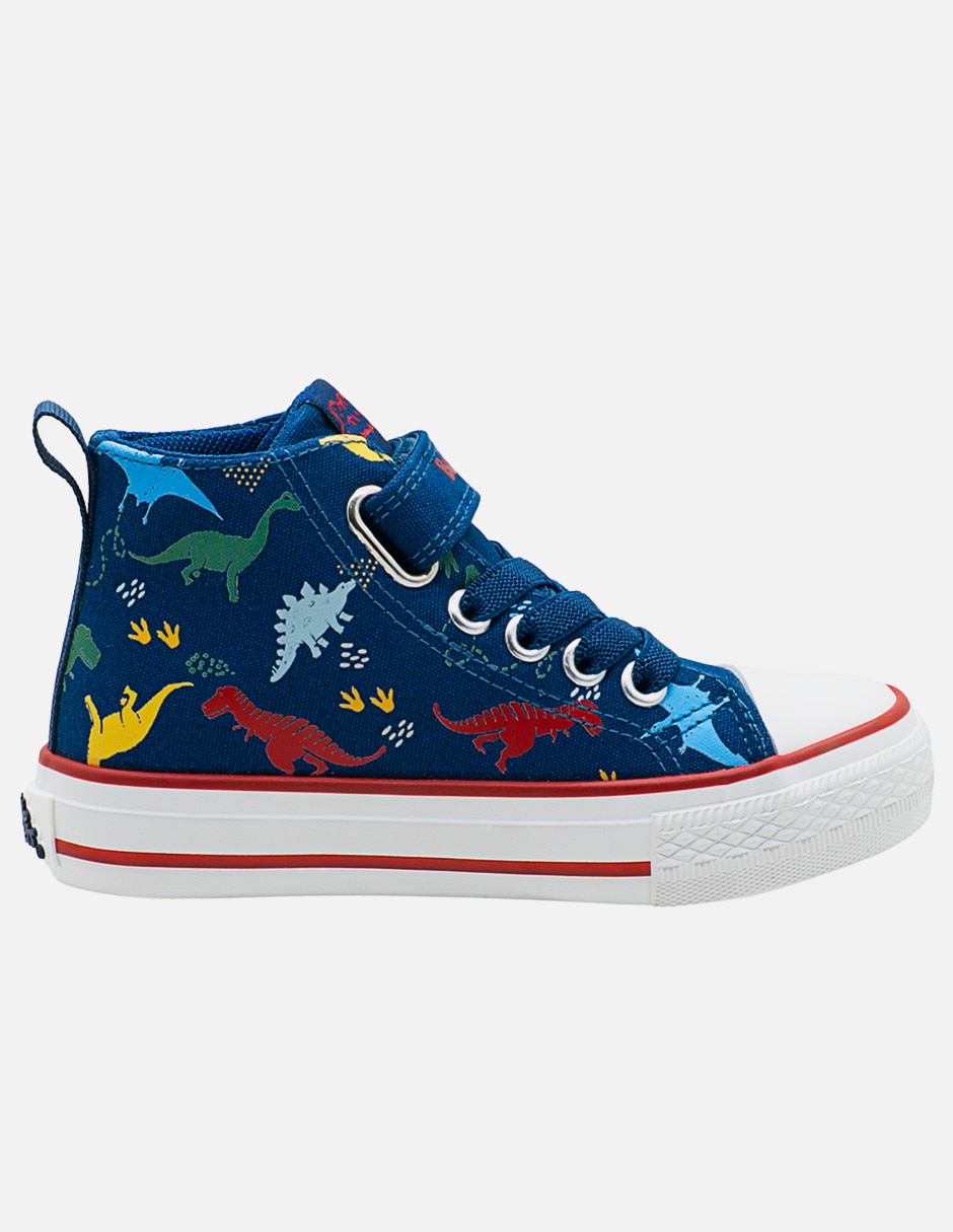 Tenis para Niño Vulcanizado Dinosaurios 10