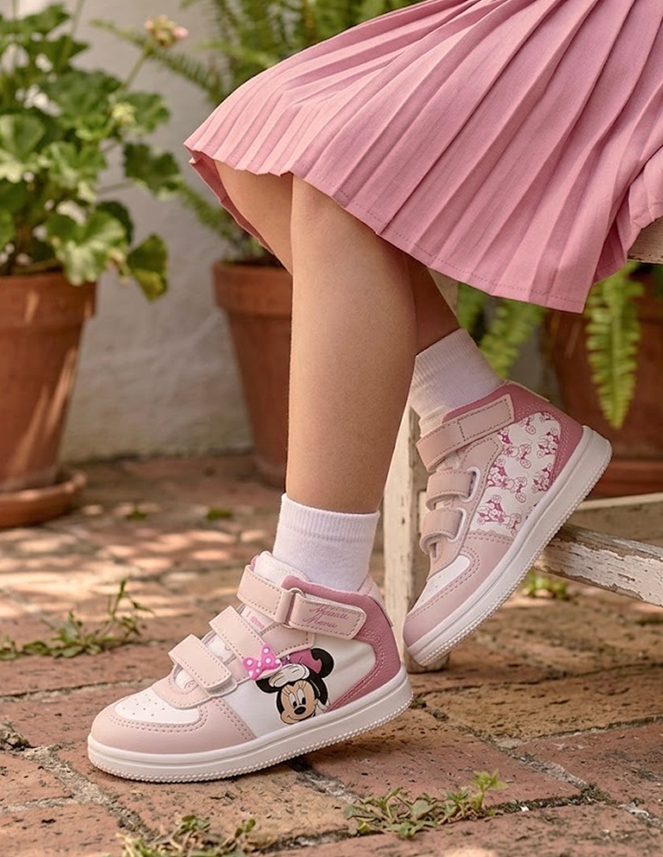 Tenis panam para niña urban minnie mouse