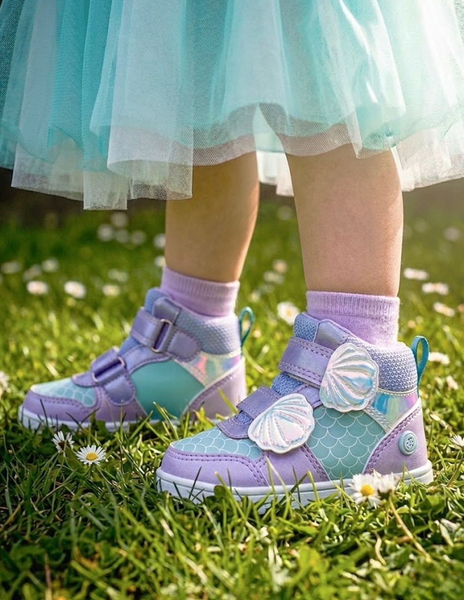 Tenis BUBBLE GUMMERS para Niña Fun Lights Sirena