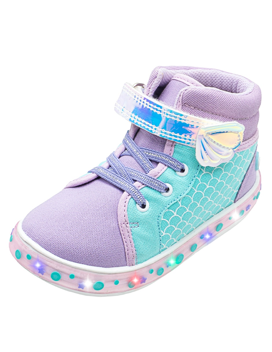 Tenis BUBBLE GUMMERS para Niña Fun lights Sirena