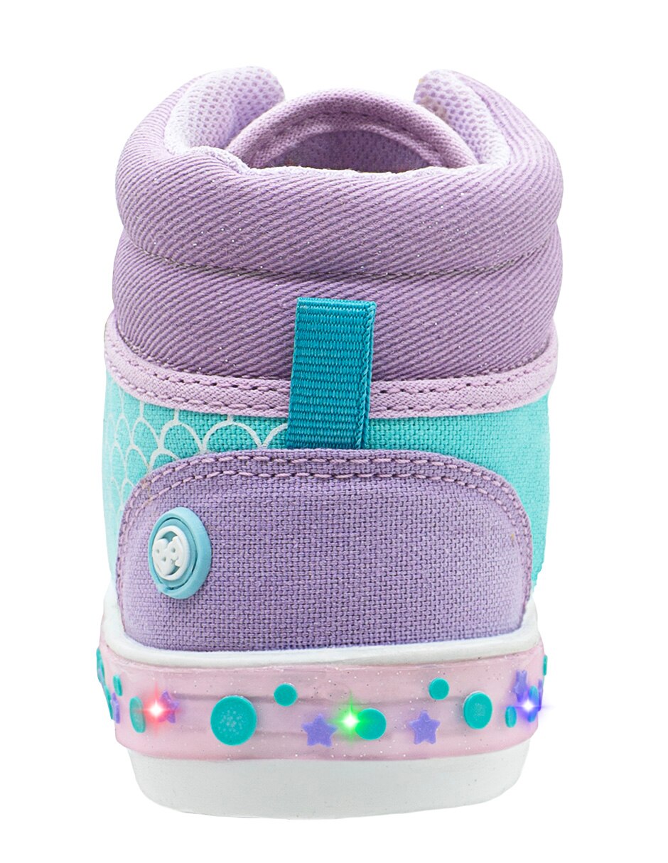 Tenis BUBBLE GUMMERS para Niña Fun lights Sirena