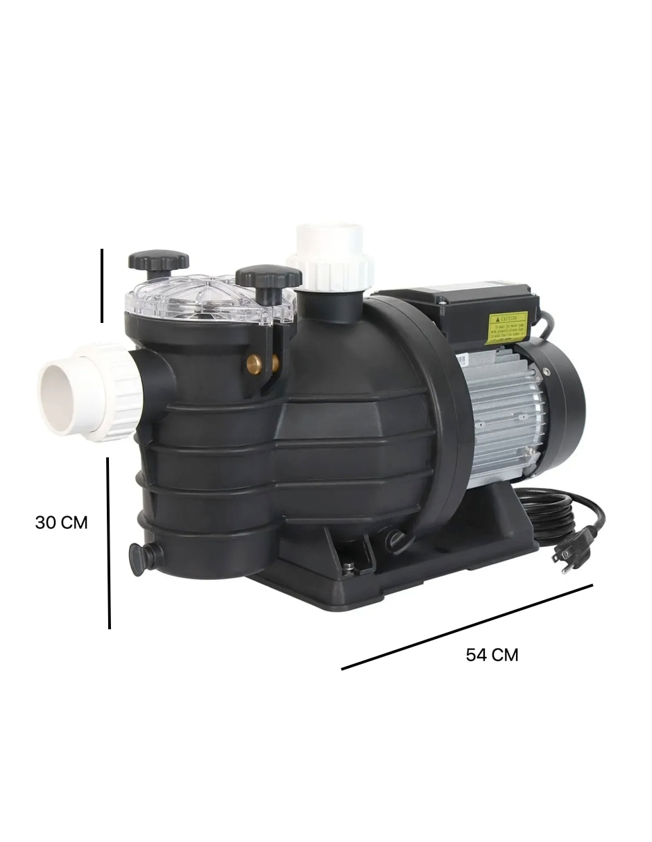 Bomba de agua alberca 1 hp 2