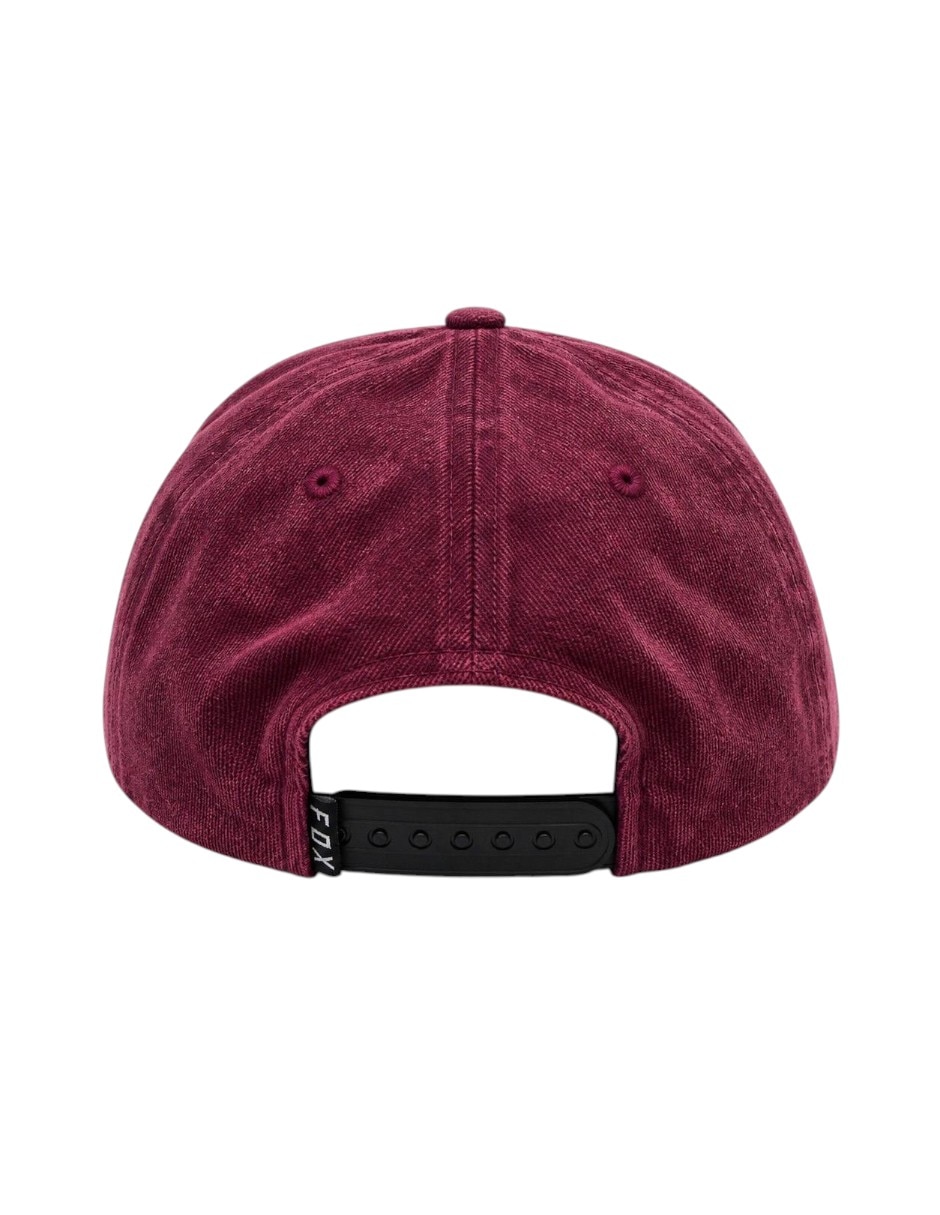 Gorra visera plana snapback para motorsport Fox para hombre