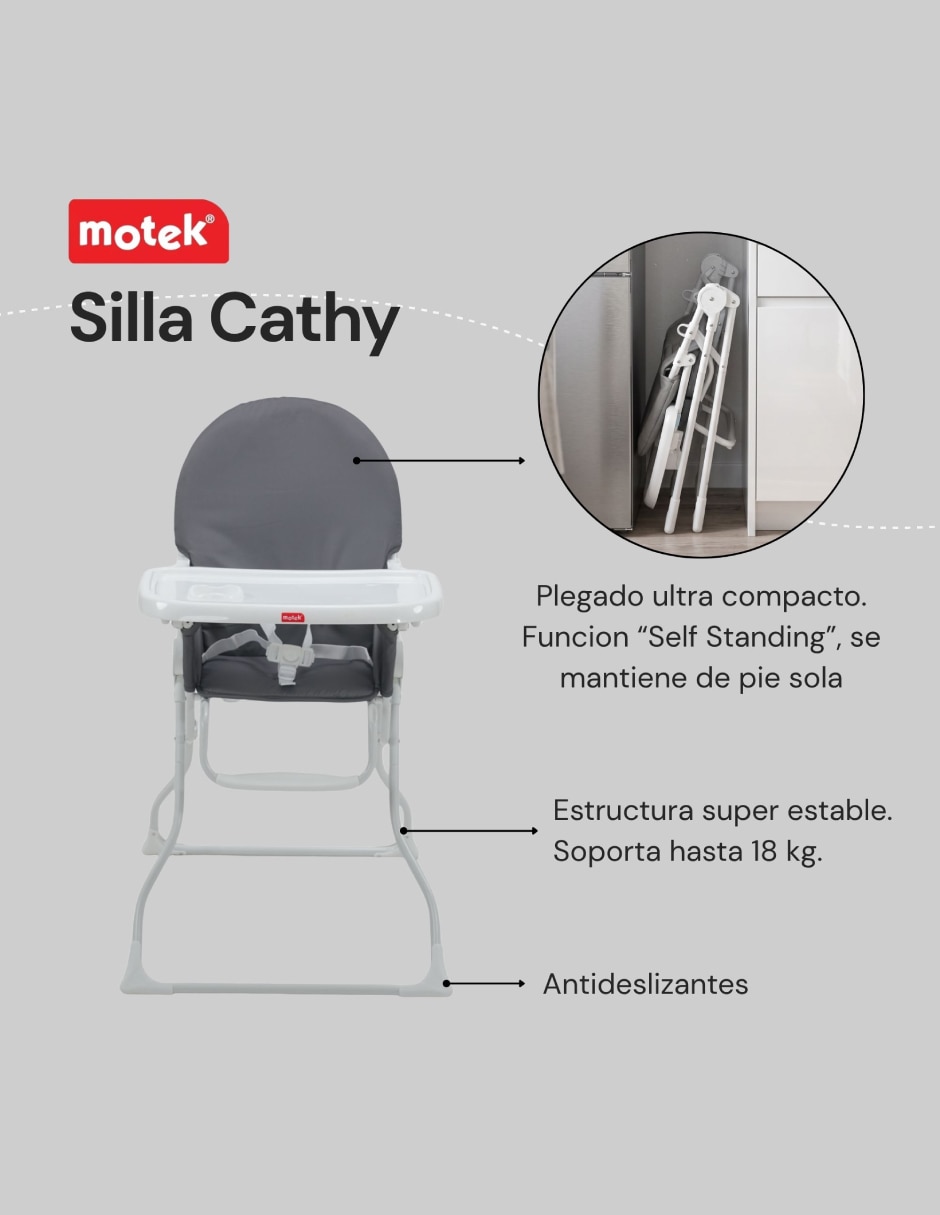 Silla alta motek alimentacion