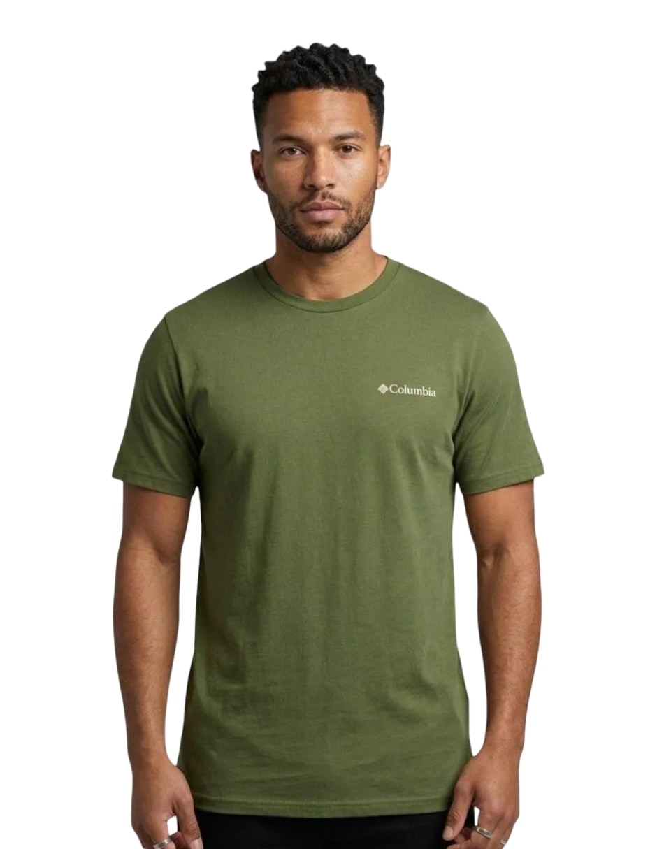 Playera Columbia Sportwear cuello redondo para hombre