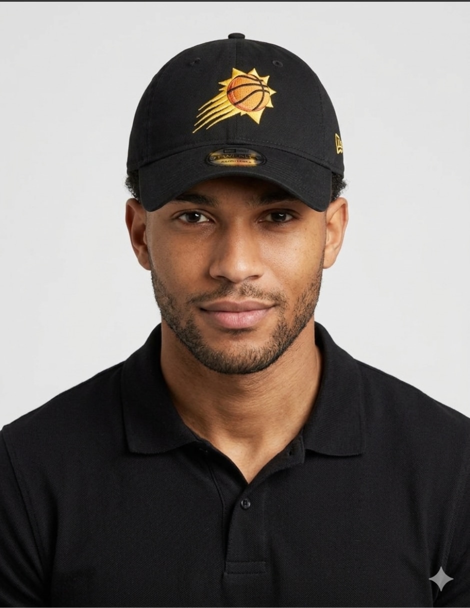 Gorra visera curva correa ajustable para básquetbol New Era 9Twenty Phoenix Suns adulto