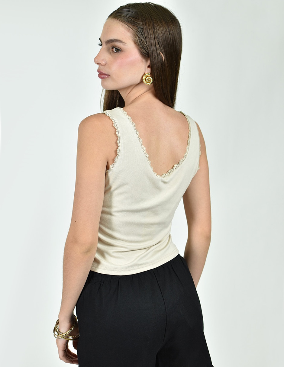 Blusa de tirantes para mujer 5