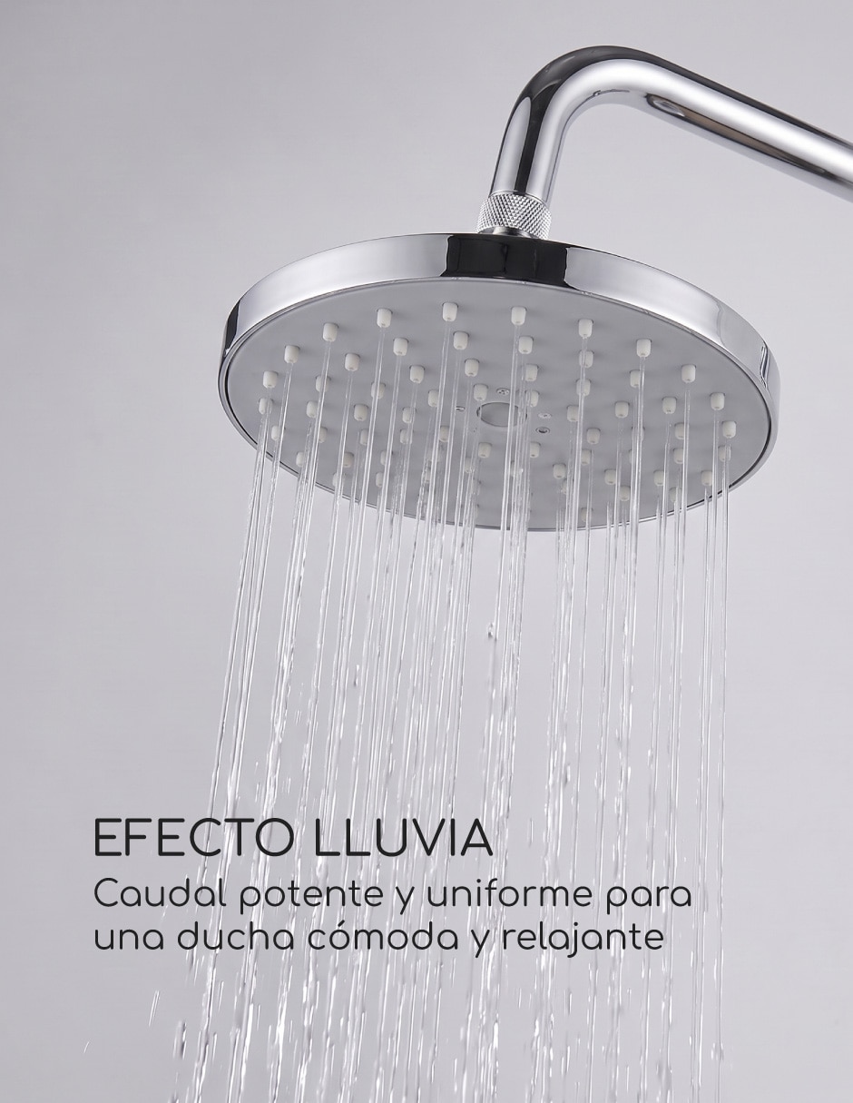 Regadera para baño Brucke