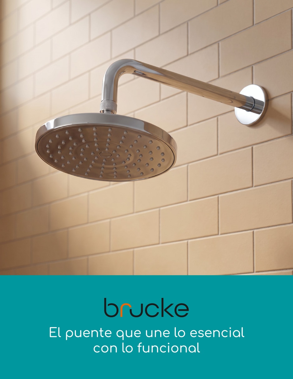 Regadera para baño Brucke