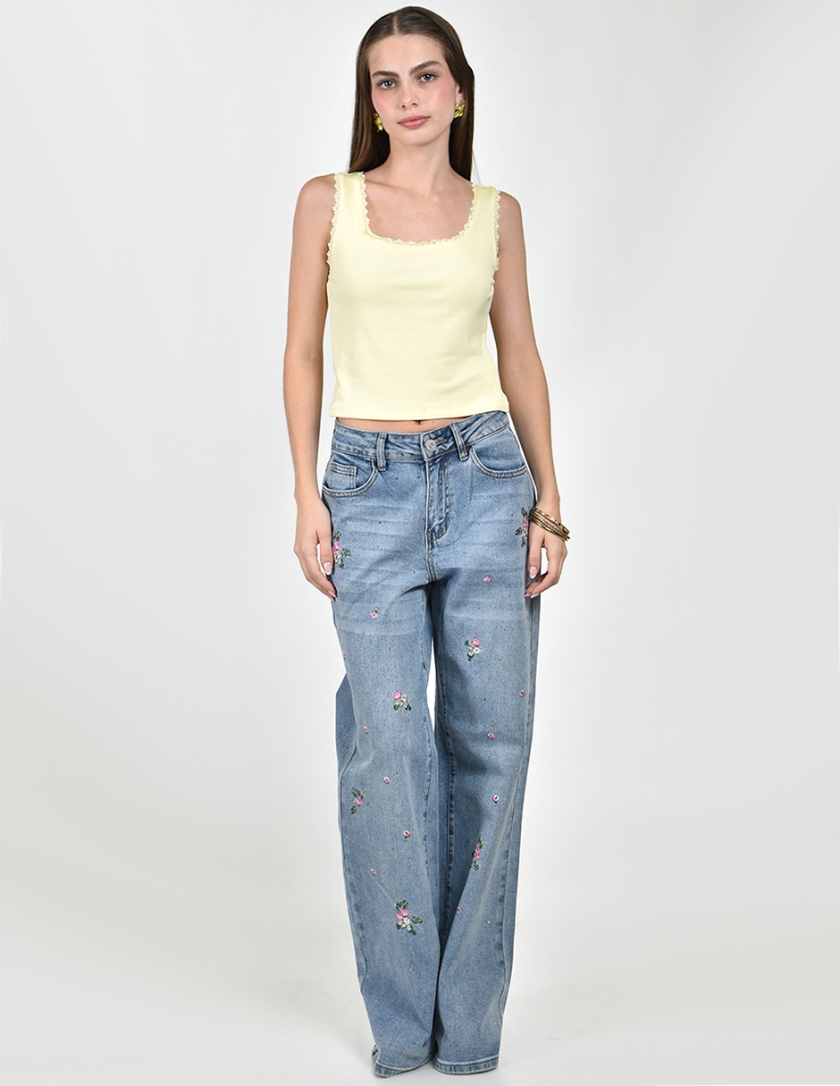 Blusa de tirantes Roman Fashion para mujer