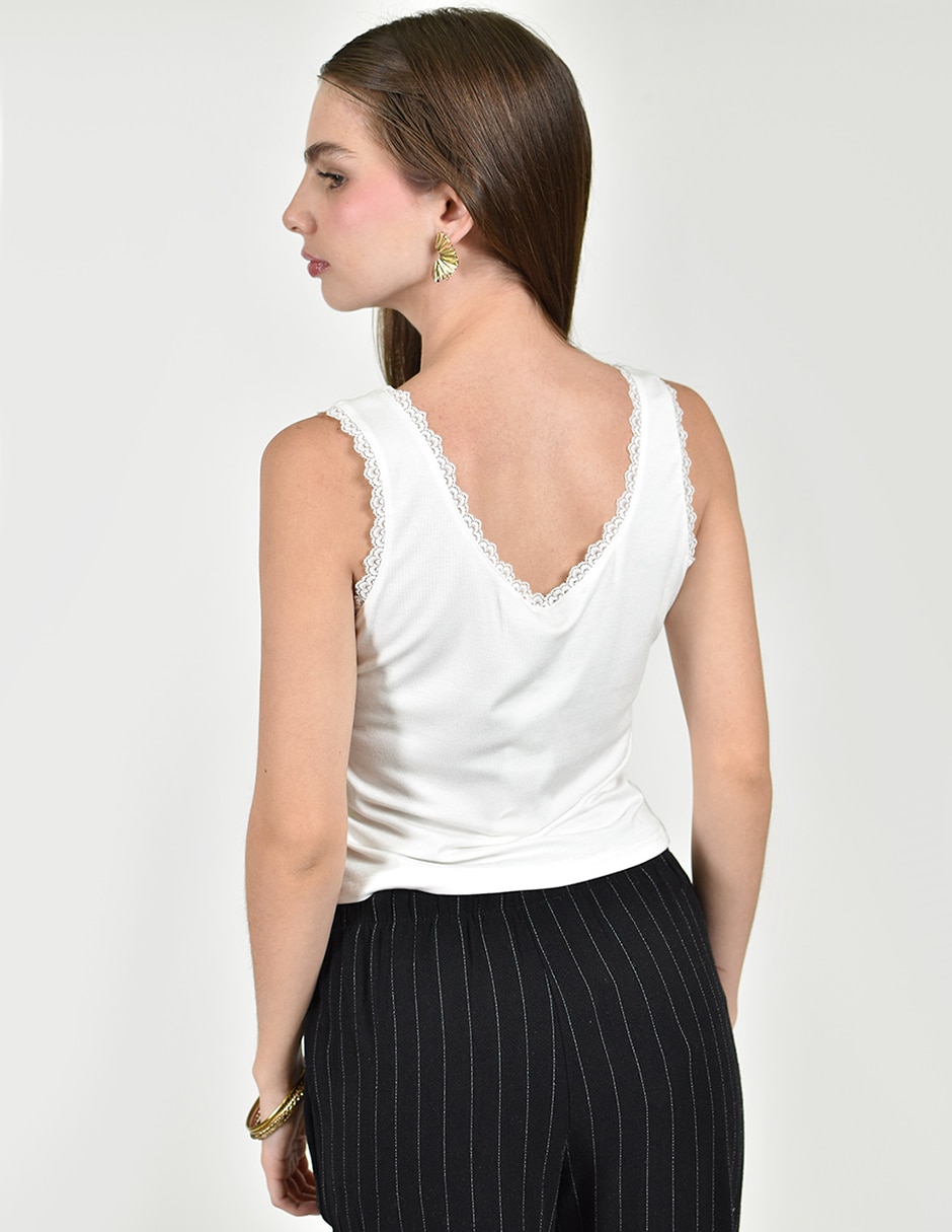 Blusa de tirantes para mujer 4