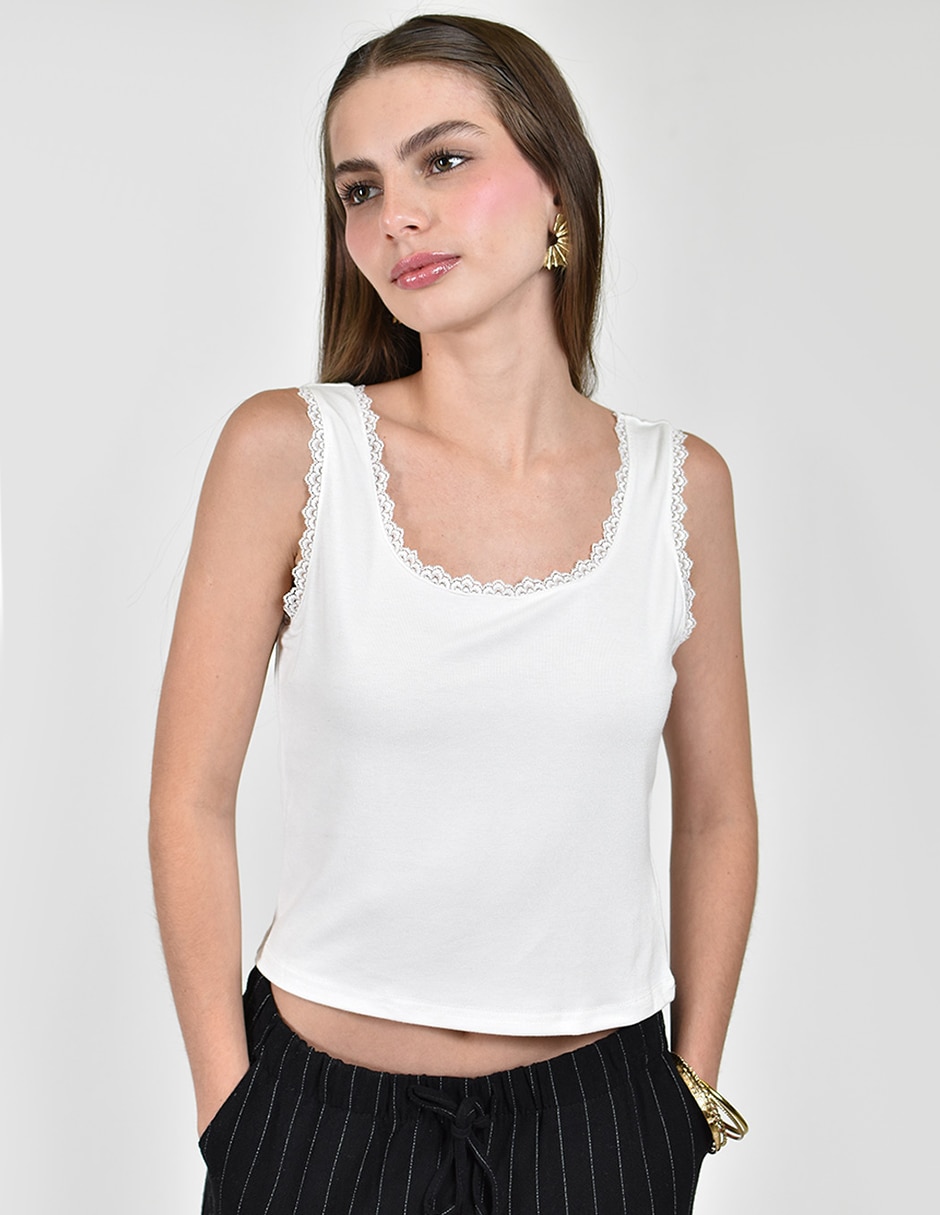Blusa de tirantes para mujer
