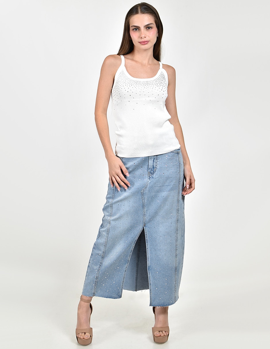 Blusa de tirantes para mujer 4