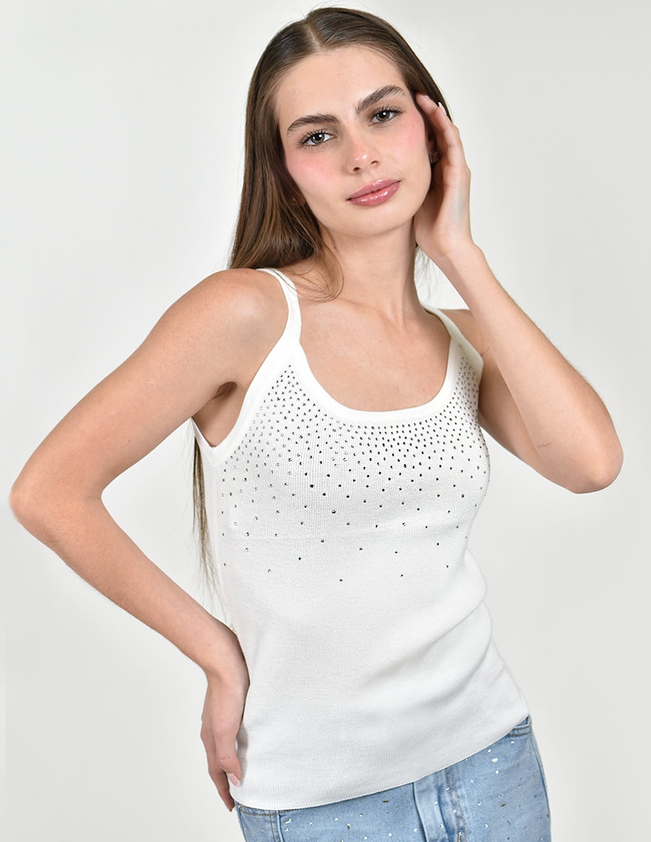 Blusa de tirantes para mujer