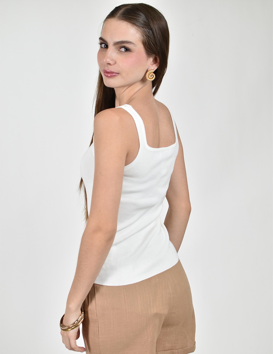 Blusa de tirantes para mujer 4