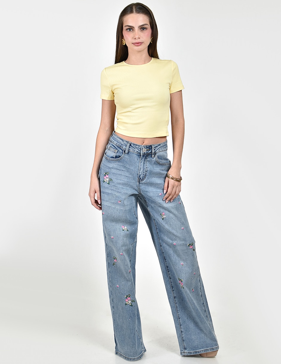 Blusa manga corta para mujer 4