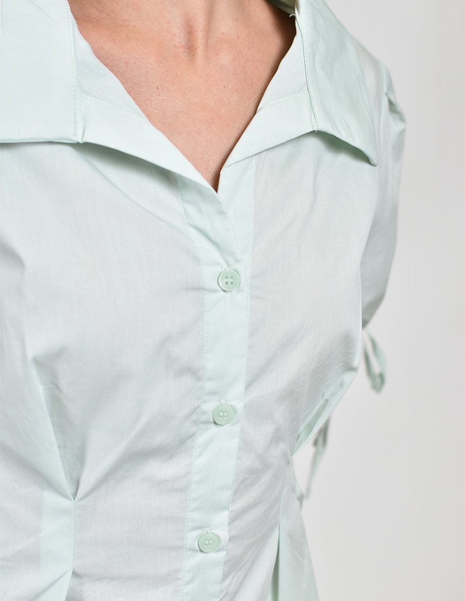 Blusa manga corta para mujer 3