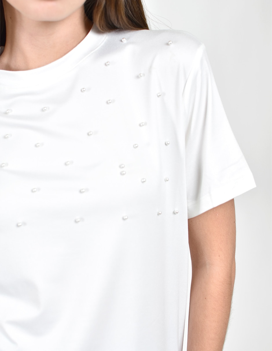 Blusa manga corta para mujer 3