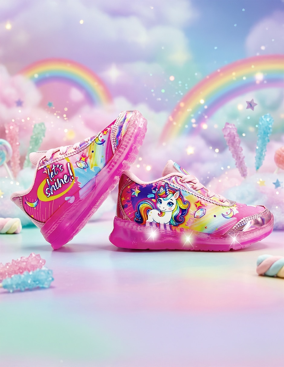 Tenis SFB para niña unicornio