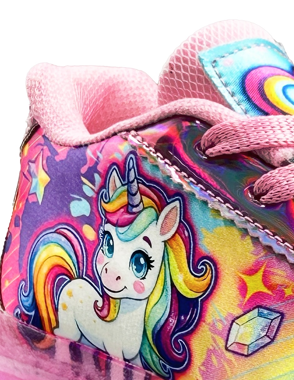Tenis SFB para niña unicornio