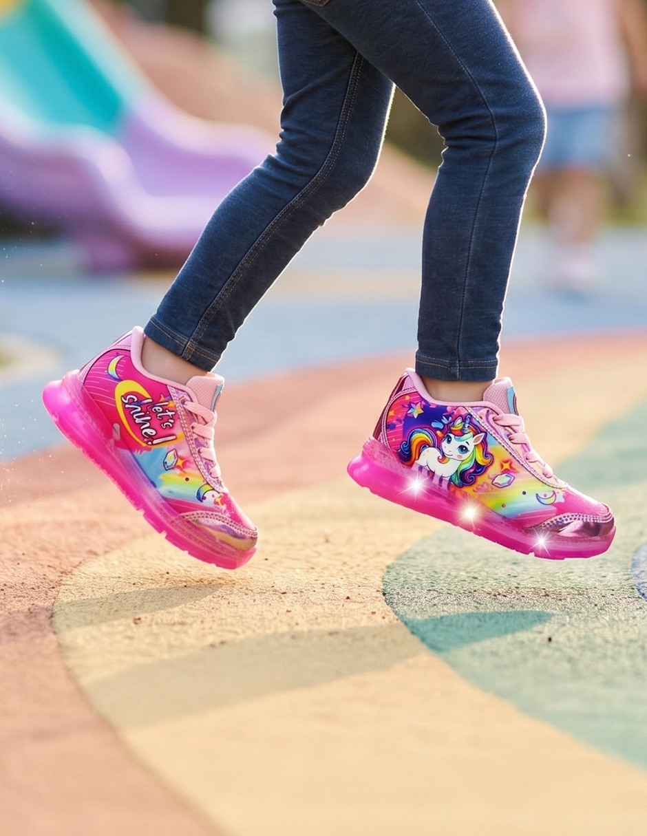 Tenis SFB para niña unicornio