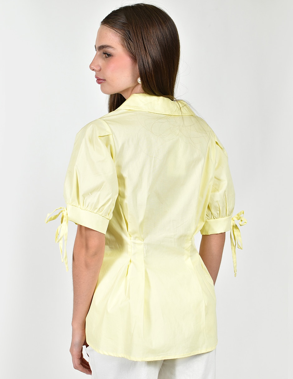 Blusa manga corta para mujer 5