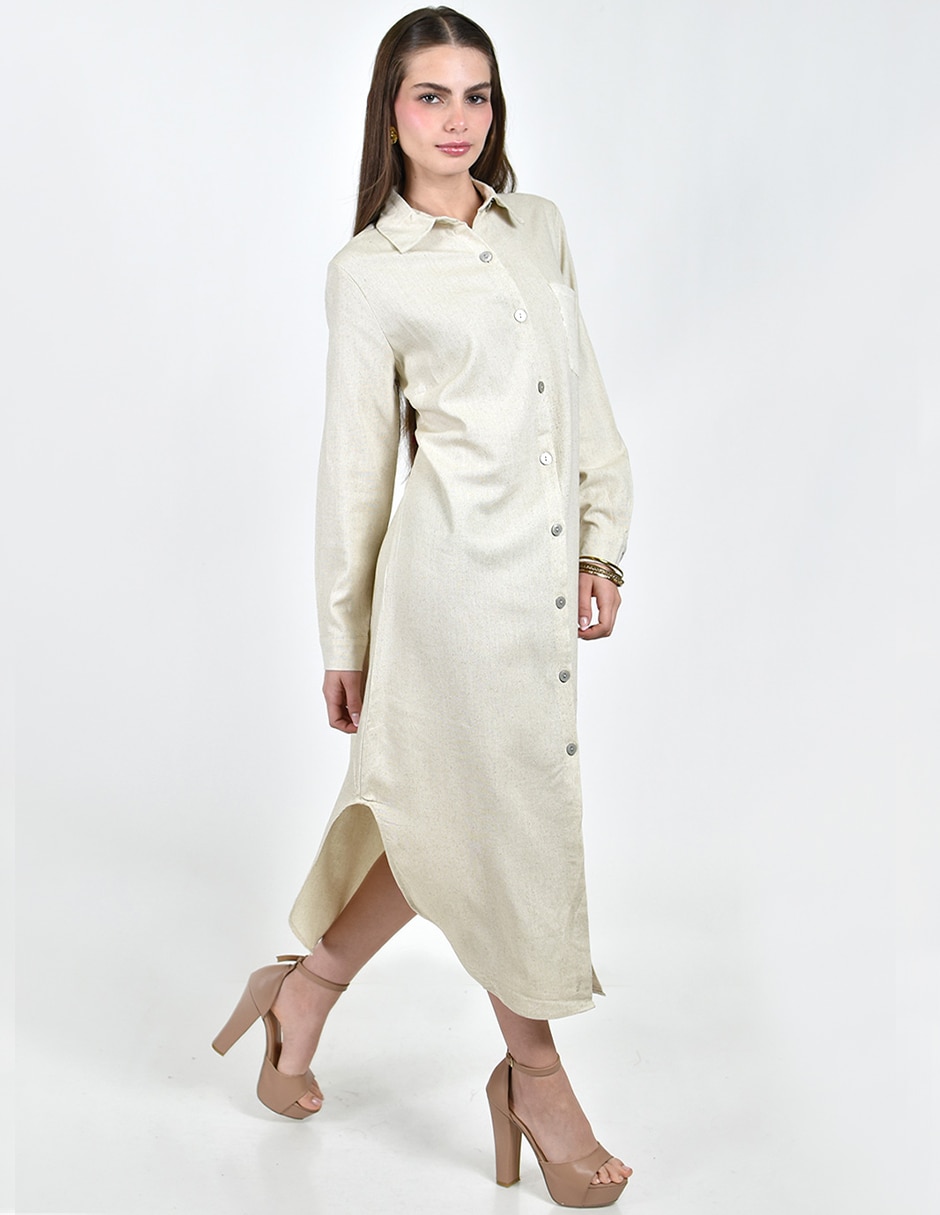 Vestido midi casual para mujer 2