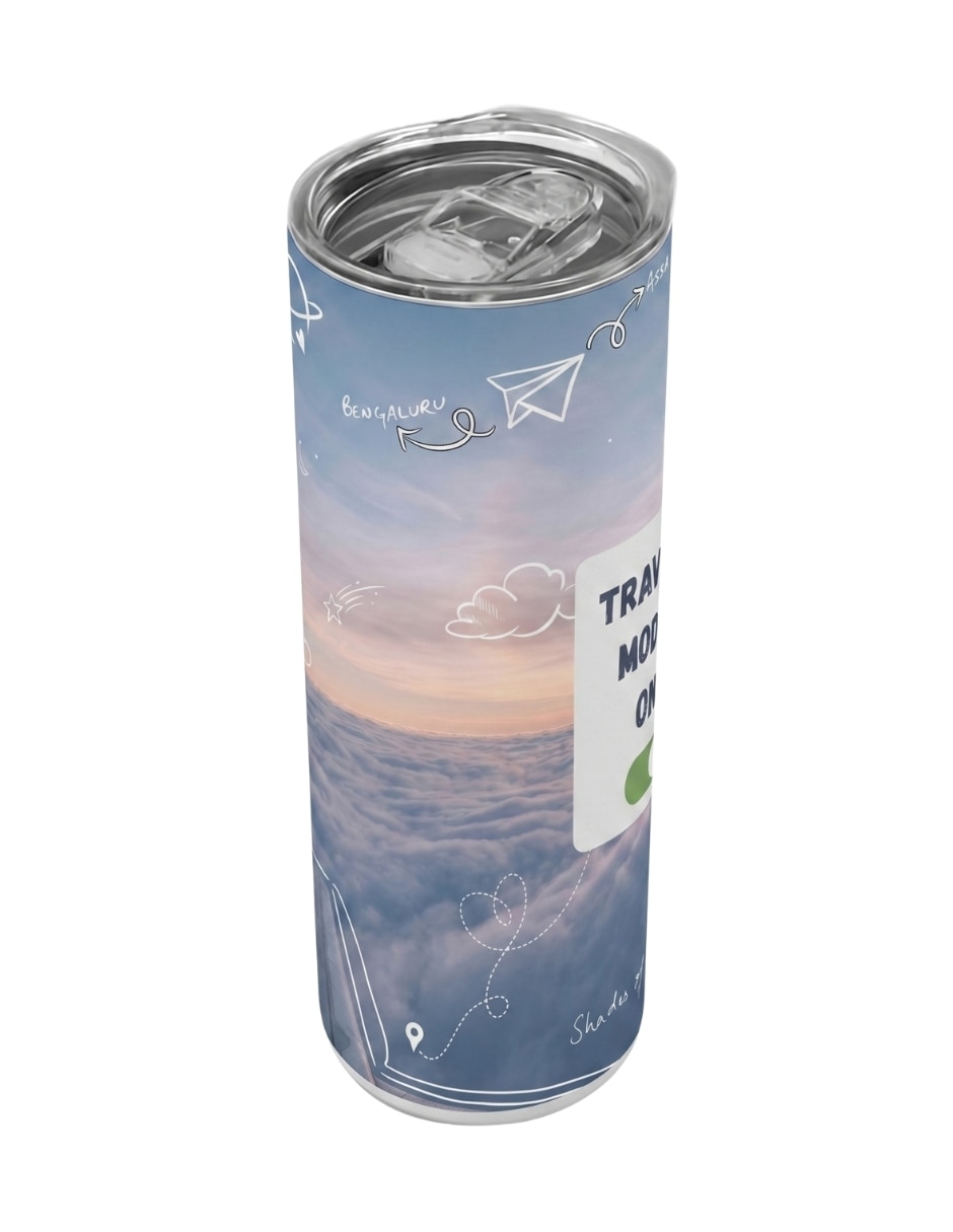 Termo de acero inoxidable con tapa a presión 590 ml Termo de acero inoxidable con tapa a presión 590 ml