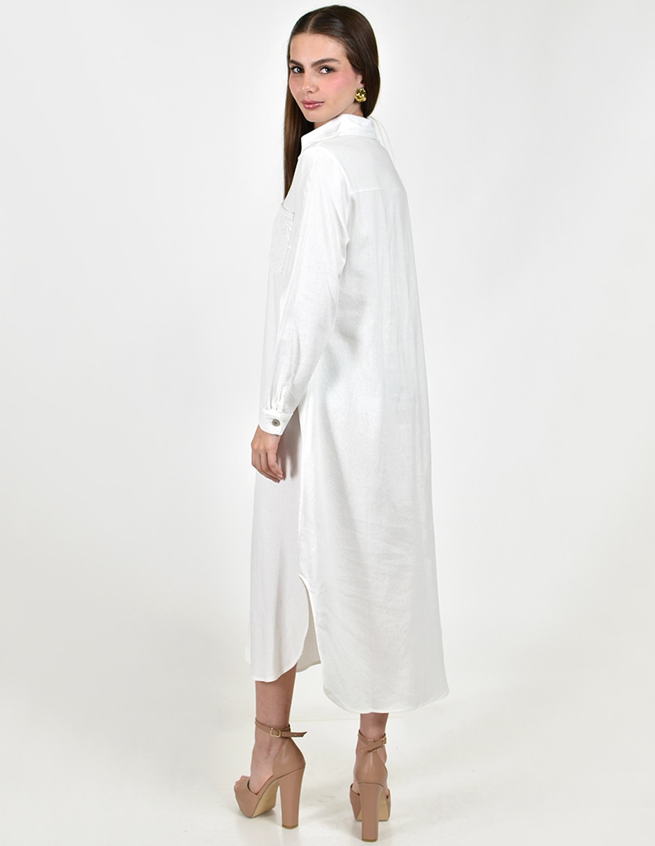 Vestido midi casual para mujer 5
