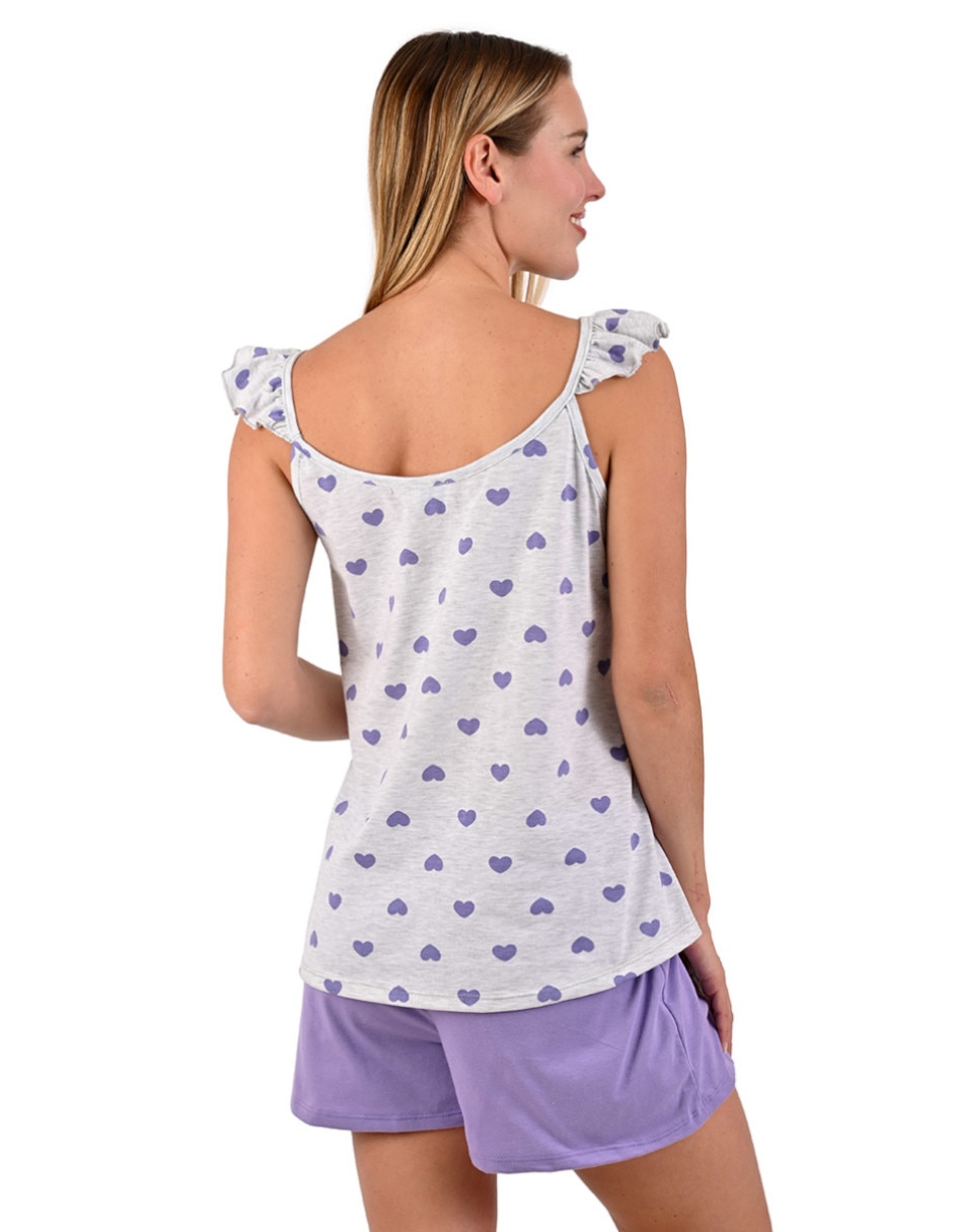 Conjunto pijama Michel Blanc para mujer