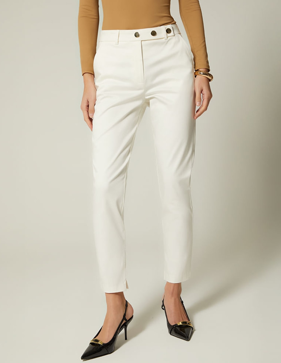 Pantalón chino skinny para mujer