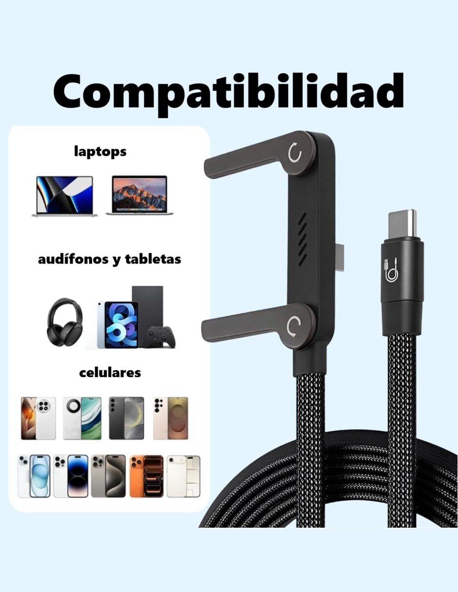 Cable USB C Genérica de 1.5 m