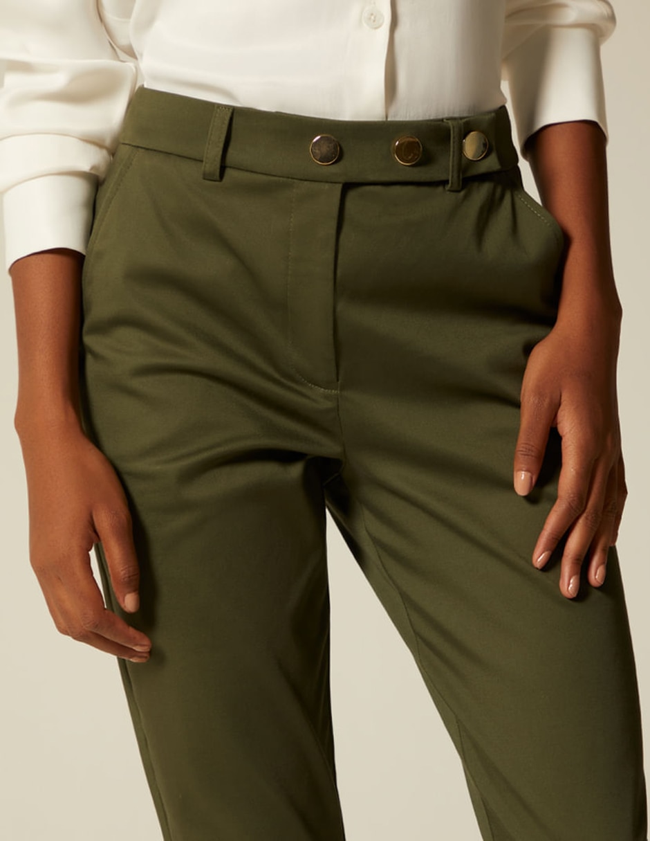 Pantalón chino skinny para mujer 4