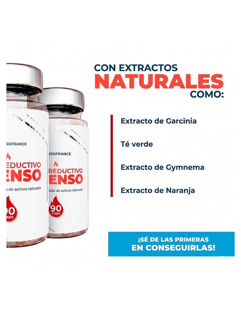 Súper Reductivo Intenso 90 CAPS Generica con mezcla hierbas