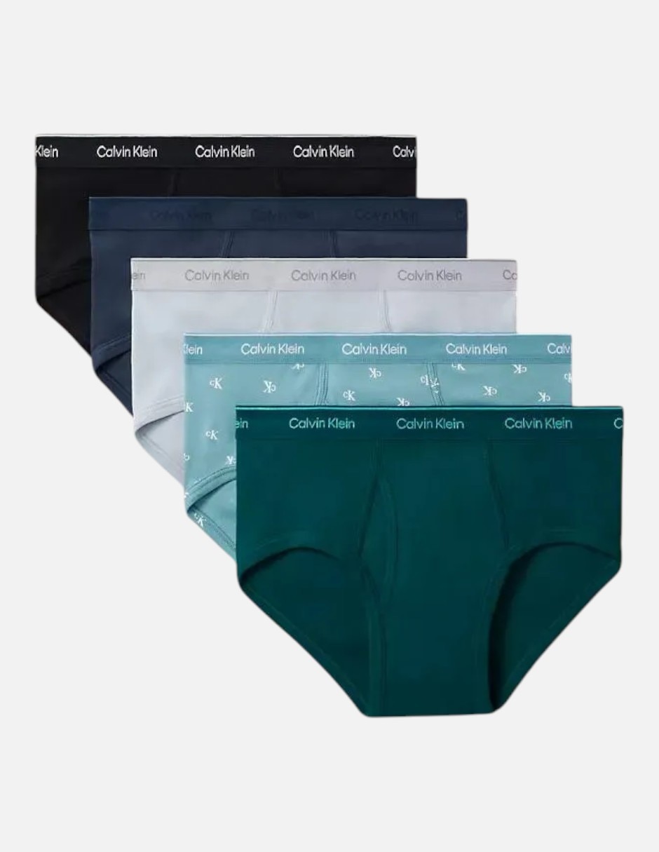 Trusa Calvin Klein de algodón para hombre 5 piezas