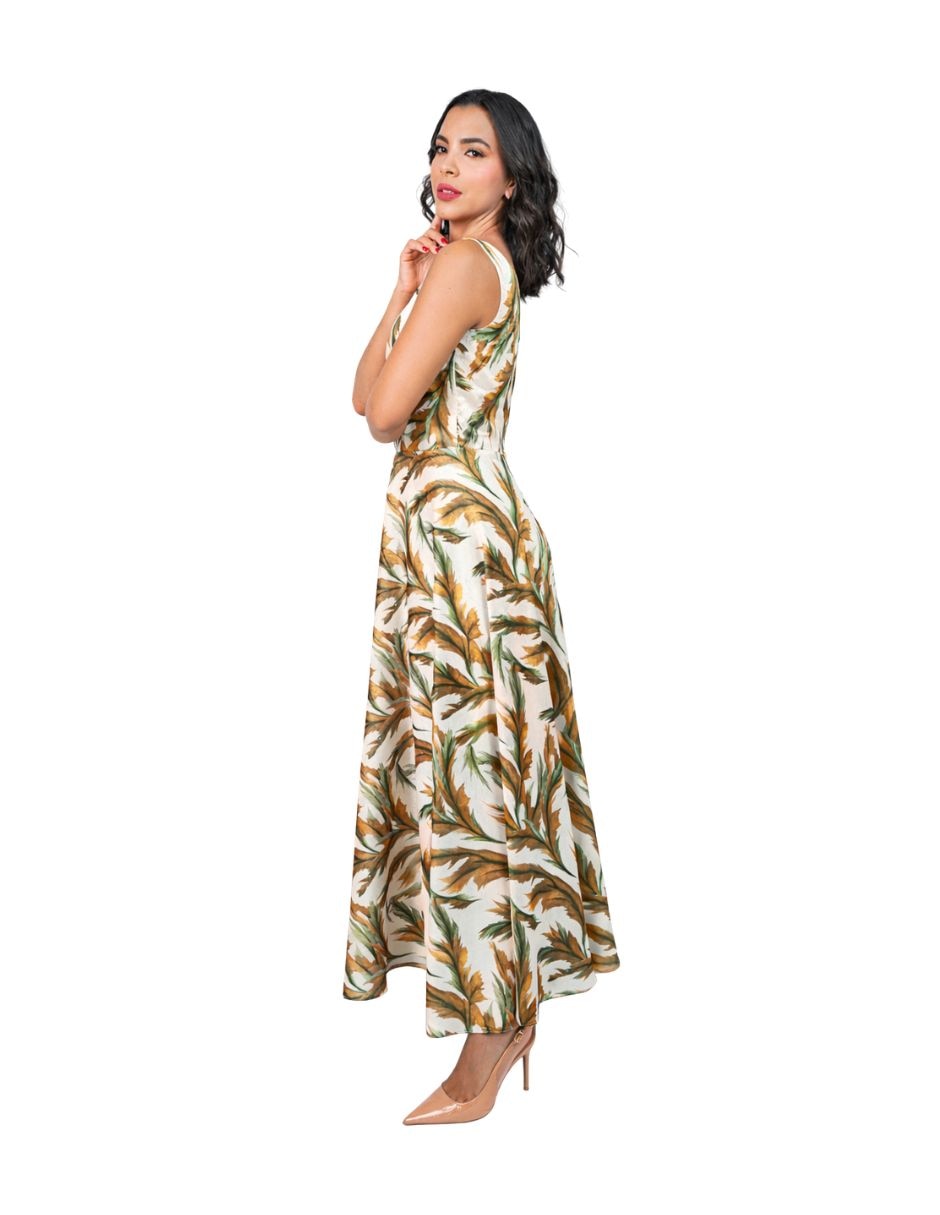 Vestido maxi formal La difference para mujer