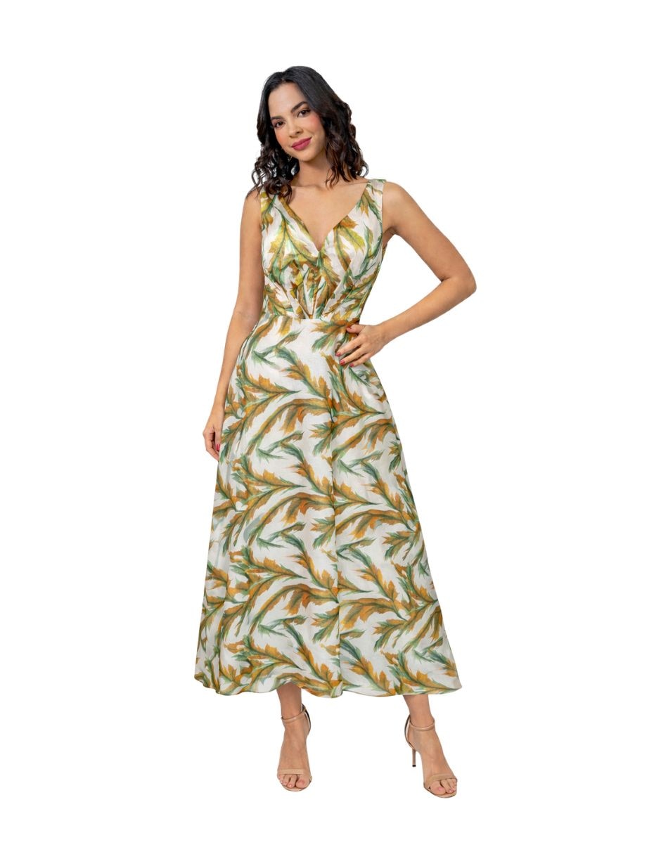 Vestido maxi formal La difference para mujer